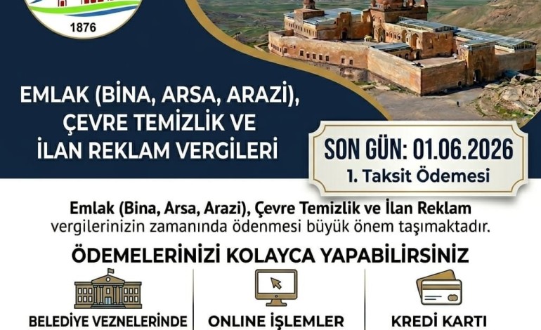 Vergi Ödemelerin 1. Taksidi
